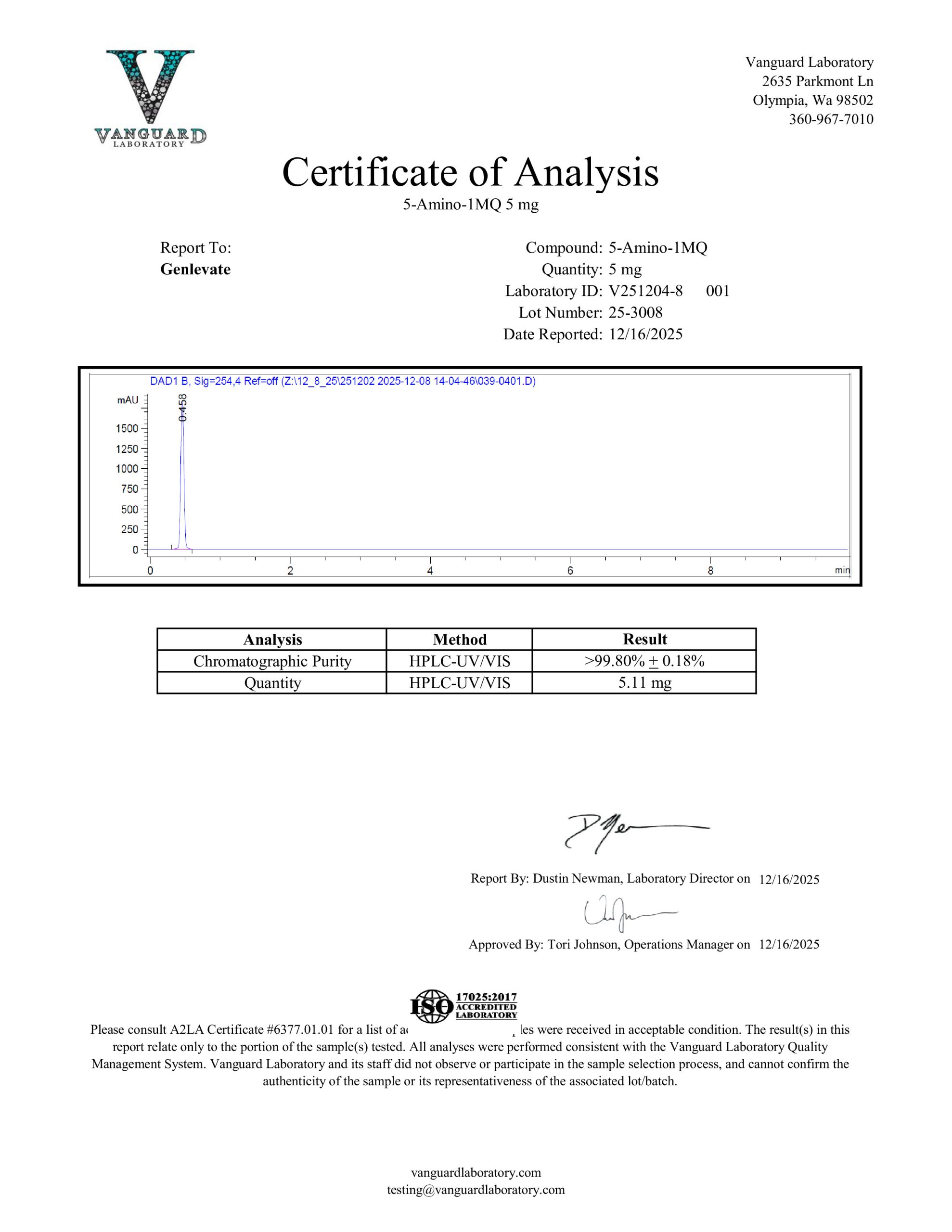 5 Amino 1MQ - Image 2