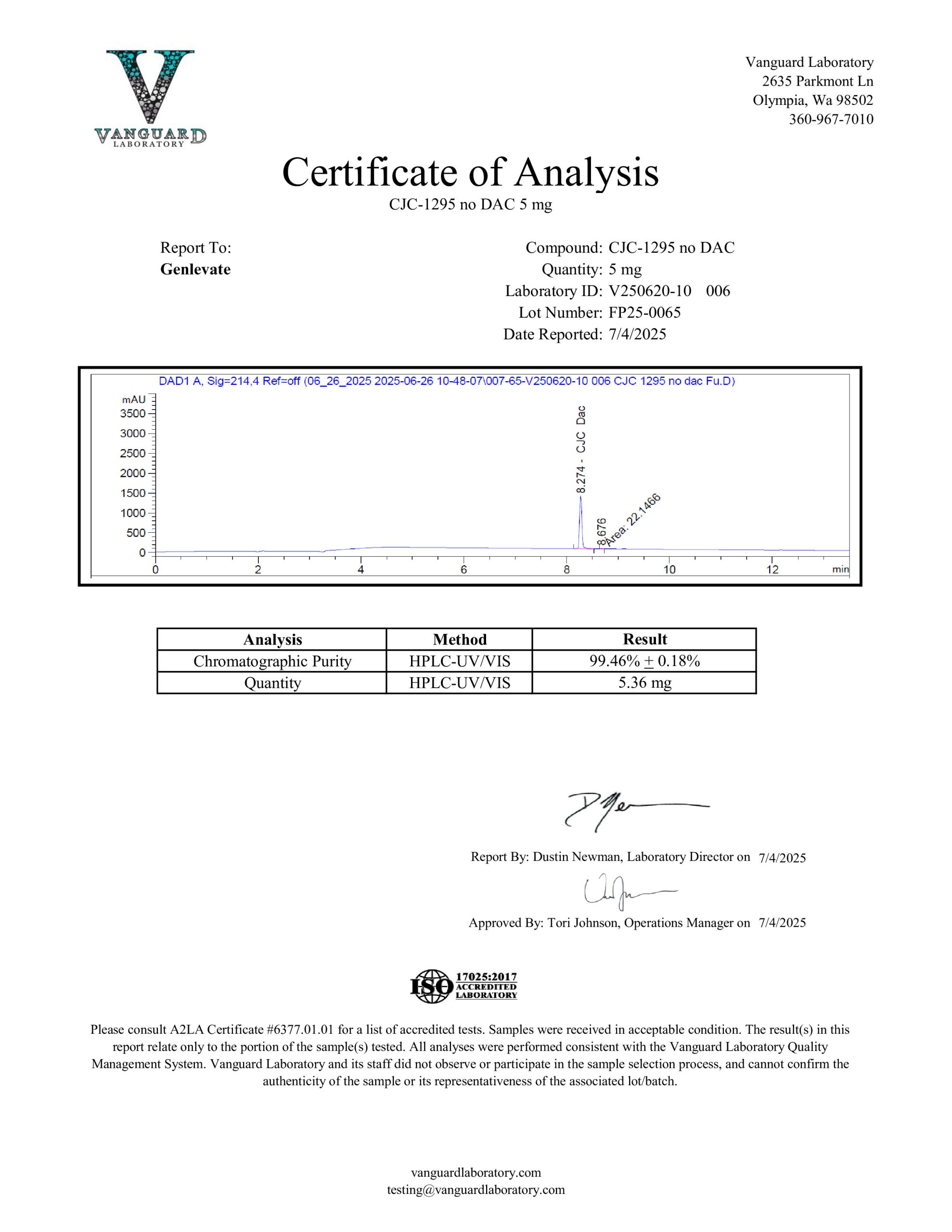 CJC-1295 No DAC - Image 2