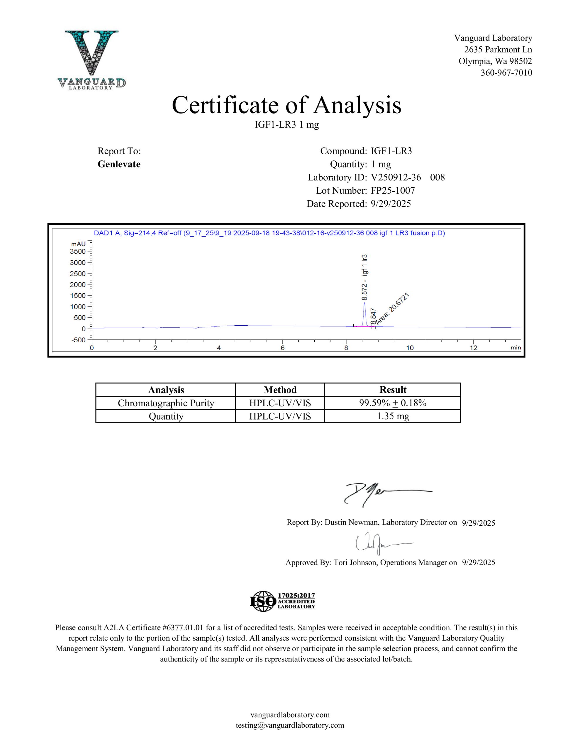 IGF-1 LR3 - Image 2